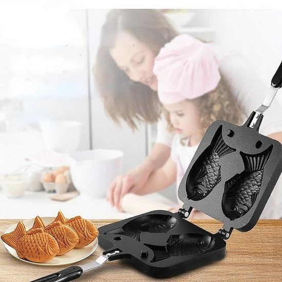 Japanese Taiyaki Fish Shaped Waffle Maker