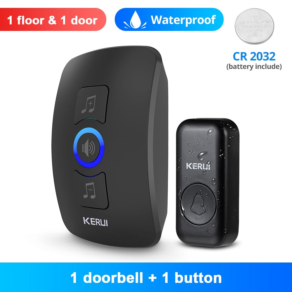 Smart Wireless Doorbell | Outdoor Wireless Bell | Home 1+1