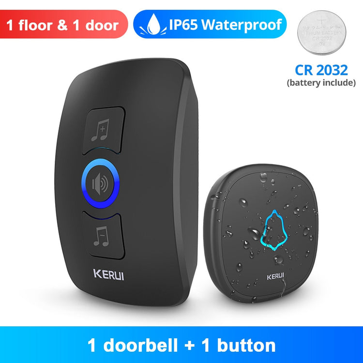 Smart Wireless Doorbell | Outdoor Wireless Bell | Home 1+1